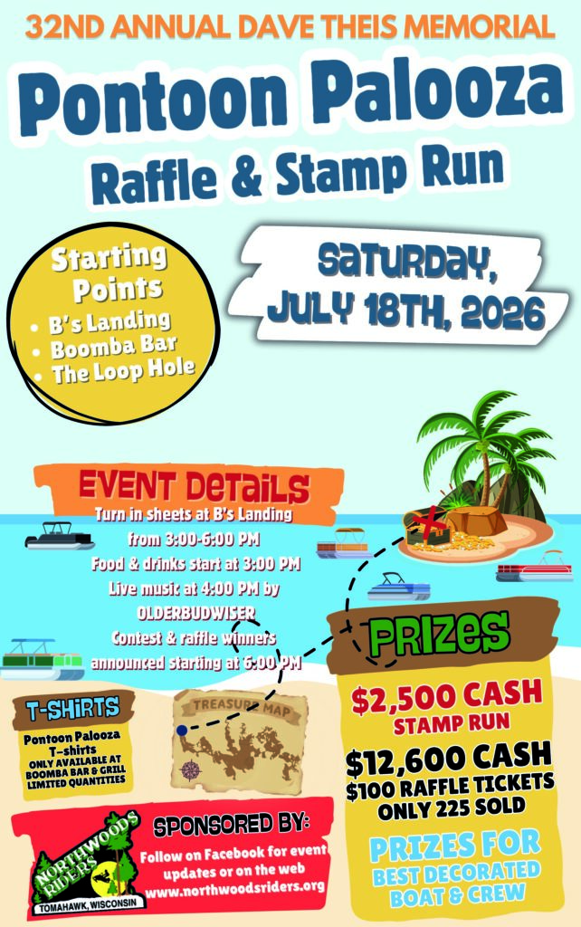 Final Pontoon Palooza Poster 2026